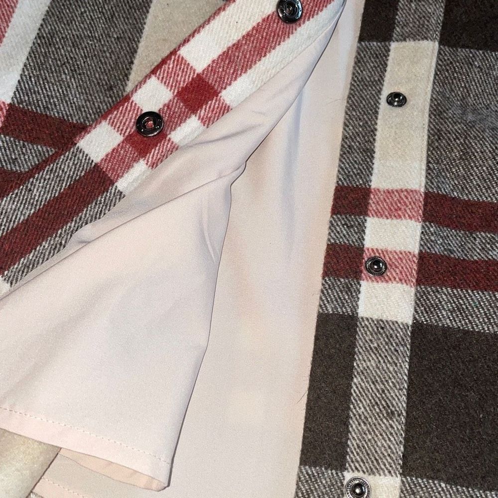 Bcbgeneration Plaid Jacket Size Medium - image 5